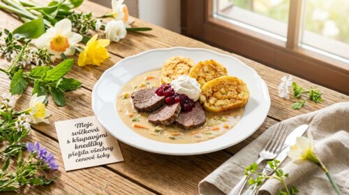 Moje svíčková s křupavými knedlíky přežila všechny cenové šoky